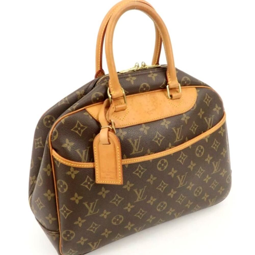 Louis Vuitton Deauville Brown Monogram Shoulder Bag - Picture 5 of 16
